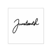 Junetezehnte Briefmarke Gummistempel (Prägung)