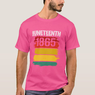 Junetzehnte 1865 Jüdische Zeitflagge T-Shirt
