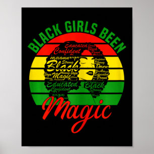 Junetzehnte Black Girls war Magic Women Junetzehnt Poster