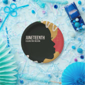 Junetzehnte feiert Freedom Party Pappteller (Party)