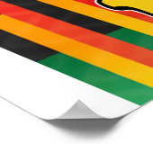 Junetzehnte feiert schwarze Freiheit Poster (Ecke)