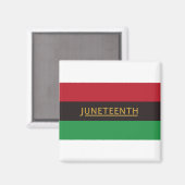 Junetzehnte Magnet (Vorderseite/Rückseite)