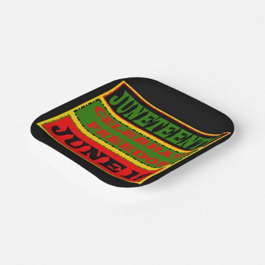 Junetzehnte Teller (Gewinkelt)