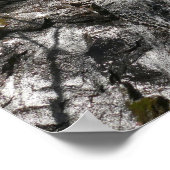 Juney Whank Falls at Smoky Mountains Poster (Ecke)