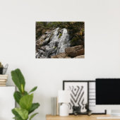 Juney Whank Falls in den Smoky Mountains Poster (Heimbüro)