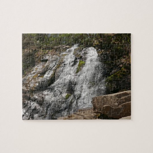 Juney Whank Falls in den Smoky Mountains Puzzle (Horizontal)