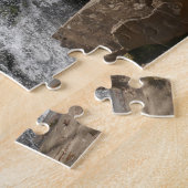 Juney Whank Falls in den Smoky Mountains Puzzle (Seite)