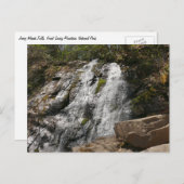 Juney Whank Falls in Smoky Mountains Postkarte (Vorne/Hinten)