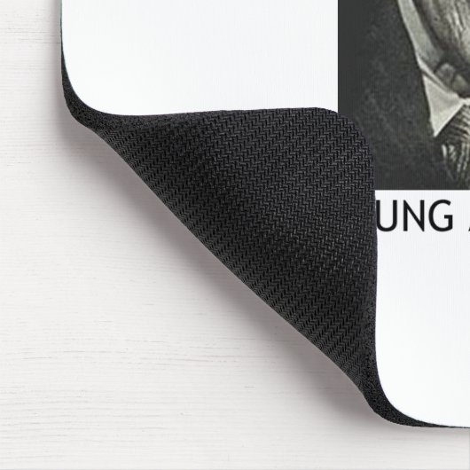 Jung am Herzen Mousepad (Ecke)