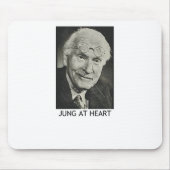 Jung am Herzen Mousepad (Vorne)