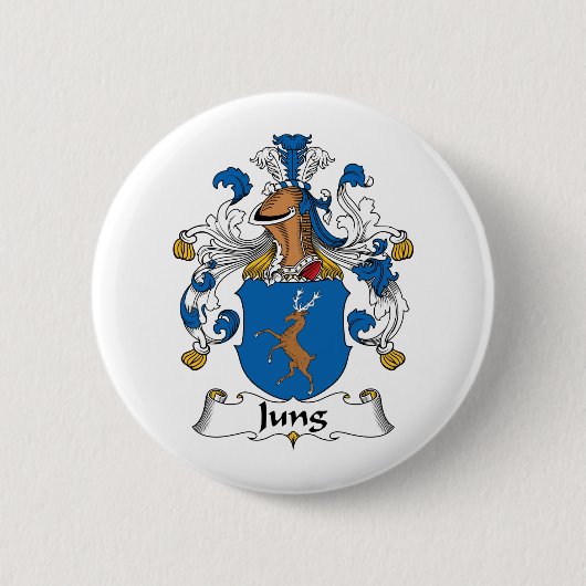Jung Familienwappen Button (Vorderseite)