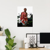 Jung, geschenkt und schwarz sein poster (Heimbüro)