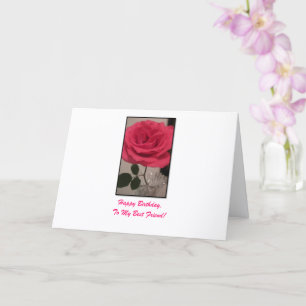 Jung, glücklich zum Geburtstag meines besten Freun Karte