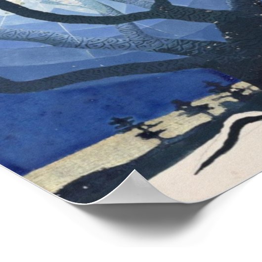 Jung Tree of Life Illustration Poster (Ecke)