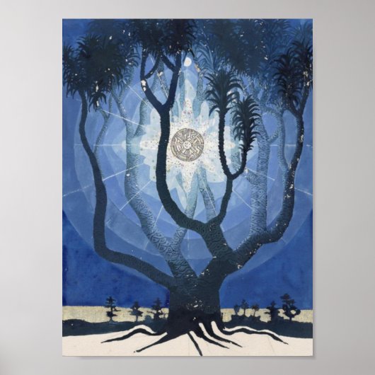 Jung Tree of Life Illustration Poster (Vorne)