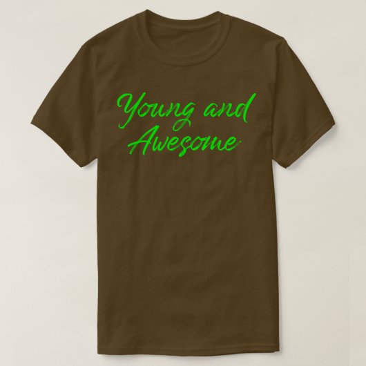 Jung und Phantastisch T-Shirt (Design vorne)