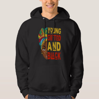 Jung und schwarz Afro Schwarze Geschichte Monat Me Hoodie