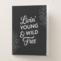 Jung, Wild & Frei - Yin Yang Ordner