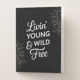 Jung, Wild & Frei - Yin Yang Ordner Bewerbungsmappe