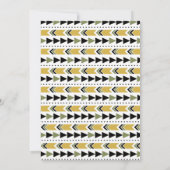 Jung wild und drei Geburtstage Einladung (Rückseite)