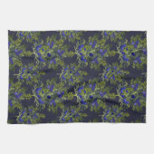 Jungbeermuster Geschirrtuch (Horizontal)