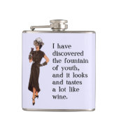 Jungbrunnen Flachmann (Vorderseite)