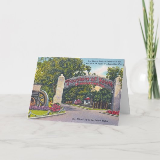 Jungbrunnen Karte (Vorderseite)