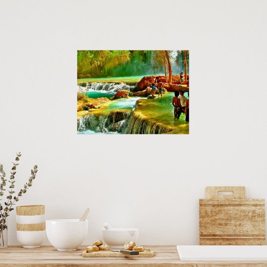 Jungbrunnen Poster (Küche)