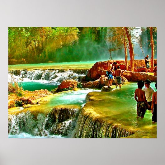 Jungbrunnen Poster (Vorne)