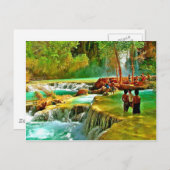 Jungbrunnen Postkarte (Vorne/Hinten)