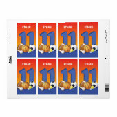 Junge 11. Geburtstag Sportbälle (Vorne)