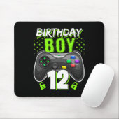 Junge 12 Video Game Controller Gamer 12. Geburtsta Mousepad (Mit Mouse)