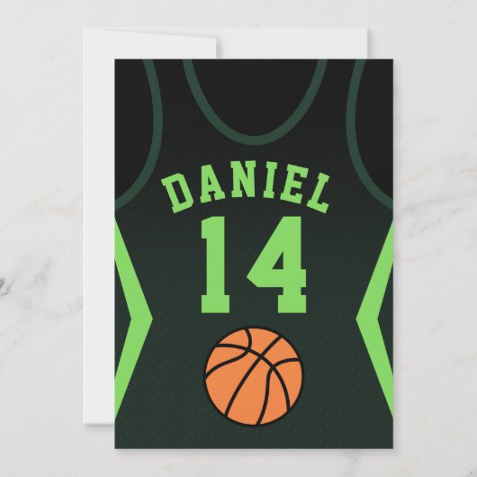 Junge 14 Einladung zum Geburtstag (Rückseite)