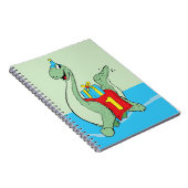 Junge, 1. Geburtstag Dinosaurier Notizblock (Rechte Seite)