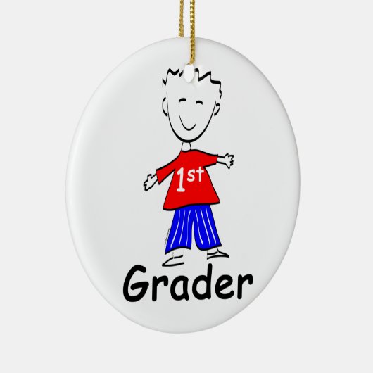 Junge 1. Klasse Keramik Ornament (Rechts)