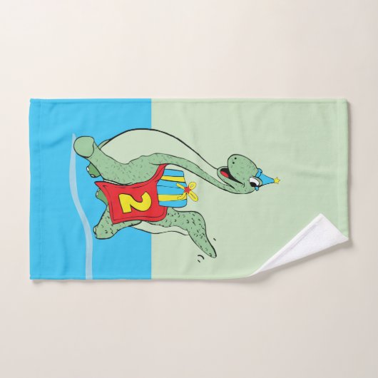 Junge, 2. Geburtstag Dinosaurier Badhandtuch Set (Handtuch)