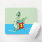 Junge, 2. Geburtstag Dinosaurier Mousepad (Mit Mouse)