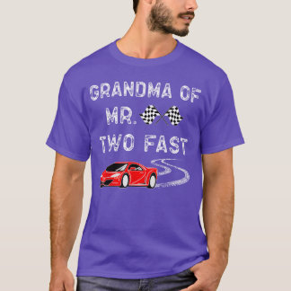 Junge 2. Geburtstag Racer OmaZwei Fast 2. Rennen B T-Shirt