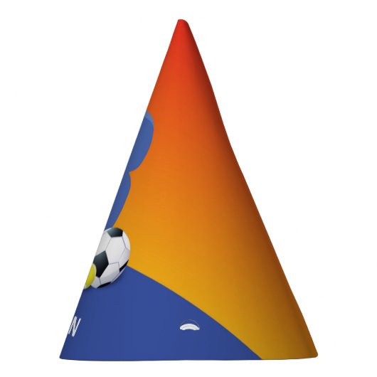 Junge 3. Geburtstag Sportbälle Partyhütchen (Rechts)