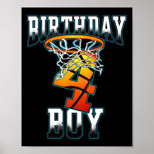 Junge 4 Jahre alt Geburtstagsgeschenke Bysketbyll Poster