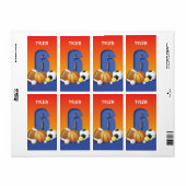 Junge 6. Geburtstag Sportbälle (Vorne)