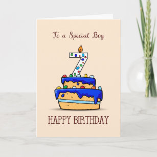 7 Des Jungen Geburtstagskarten Zazzle De