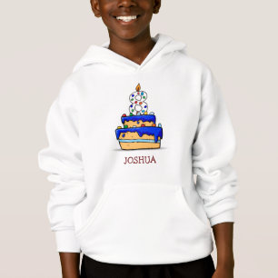 Junge 8. Geburtstag, 8. Geburtstag auf Sweet Blue Hoodie