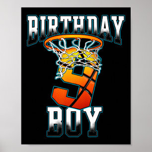 Junge 9 Jahre alt Geburtstagsgeschenke Bysketbyll Poster