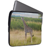 Junge afrikanische Giraffe in der Laptopschutzhülle (Vorne Rechts)