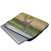 Junge afrikanische Giraffe in der Laptopschutzhülle (Vorne Knopf)