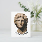 Junge Alexander der Große - Unbesiegt Postkarte (Stehend Vorderseite)