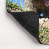 Junge Almmotte Mousepad (Ecke)