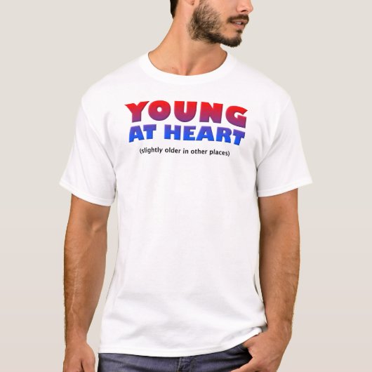 Junge am Herz-lustigen T - Shirt (Vorderseite)
