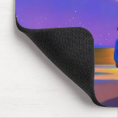Junge am Strand, Gazan am Mond Mousepad (Ecke)